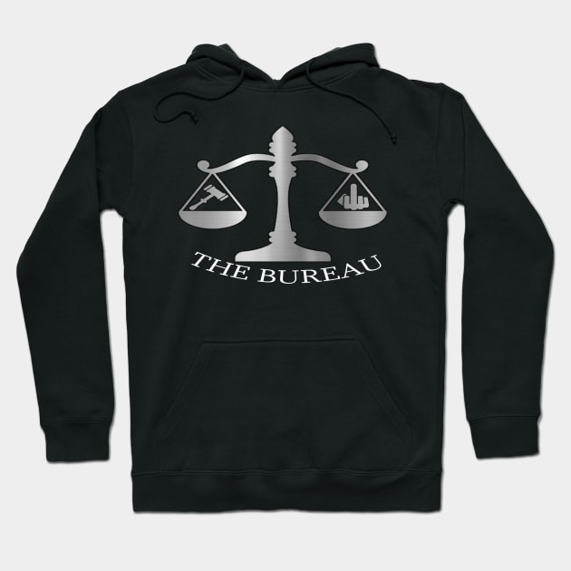 The Bureau of SGW Design Hoodie by SGW Backyard Wrestling